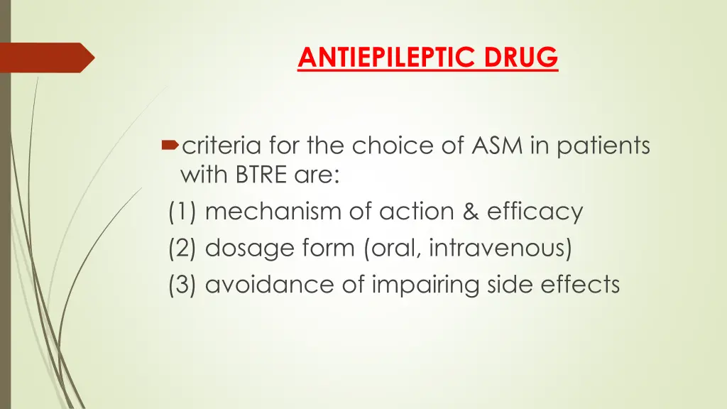 antiepileptic drug