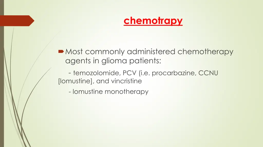 chemotrapy