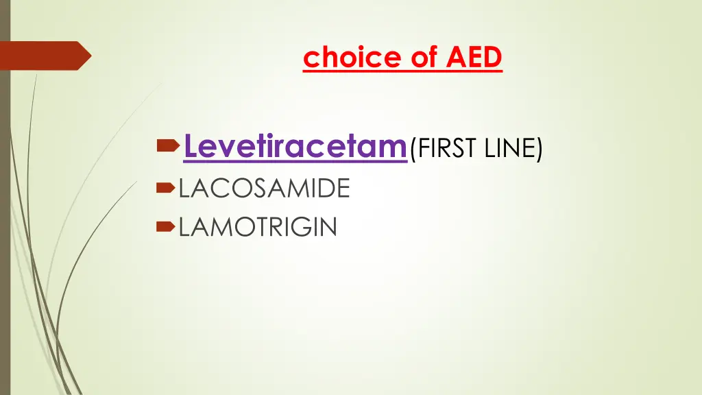 choice of aed