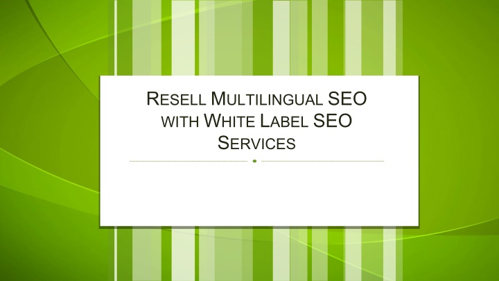 r esell m ultilingual seo with w hite l abel