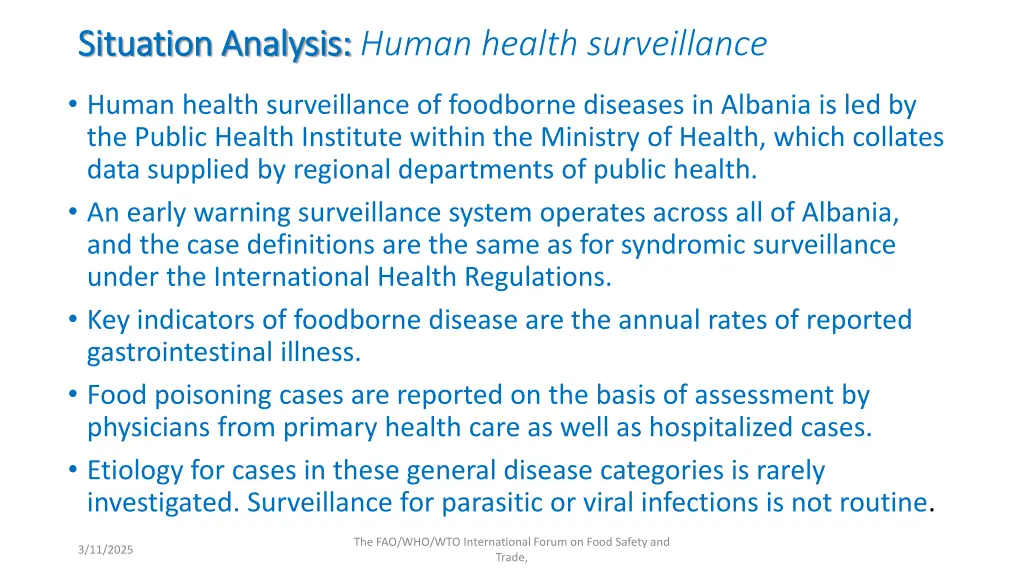 situation analysis situation analysis human