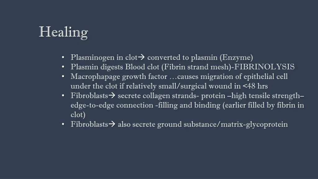 healing 5