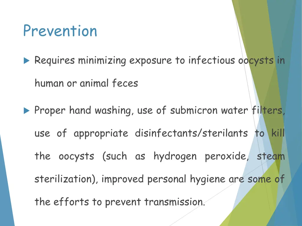 prevention