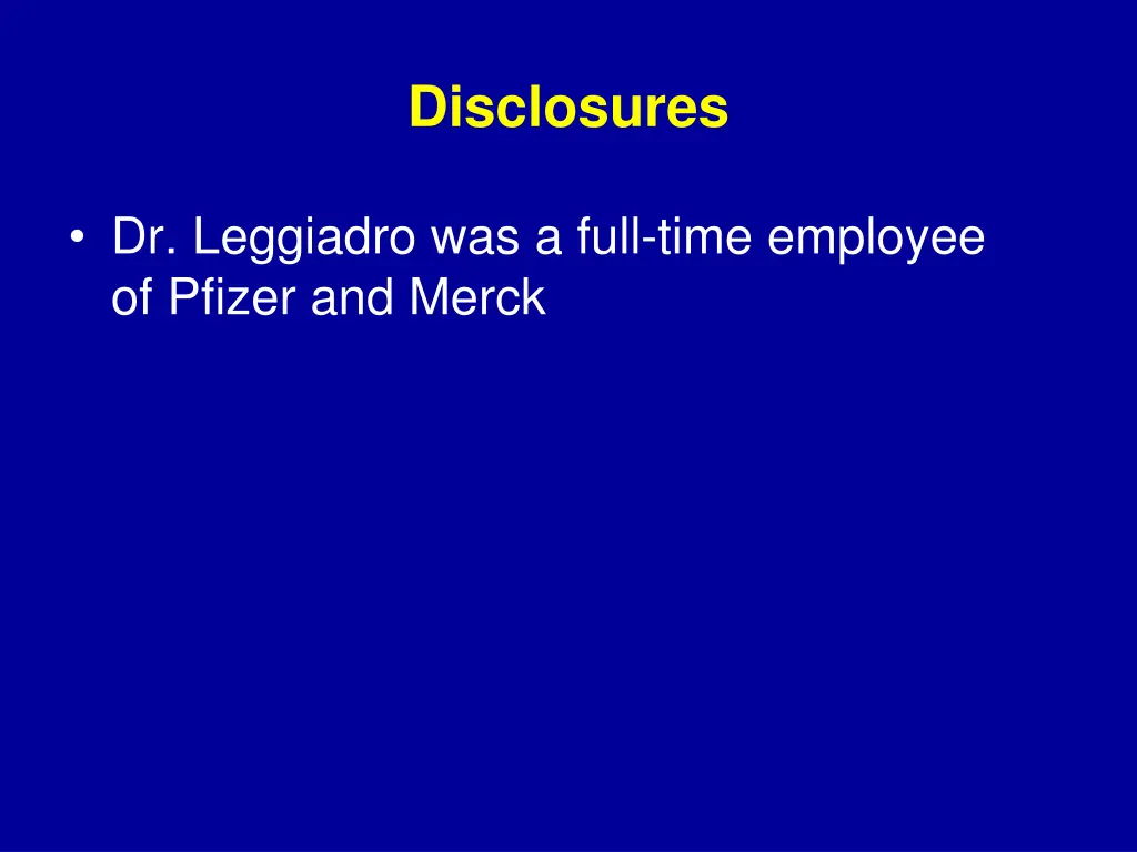 disclosures