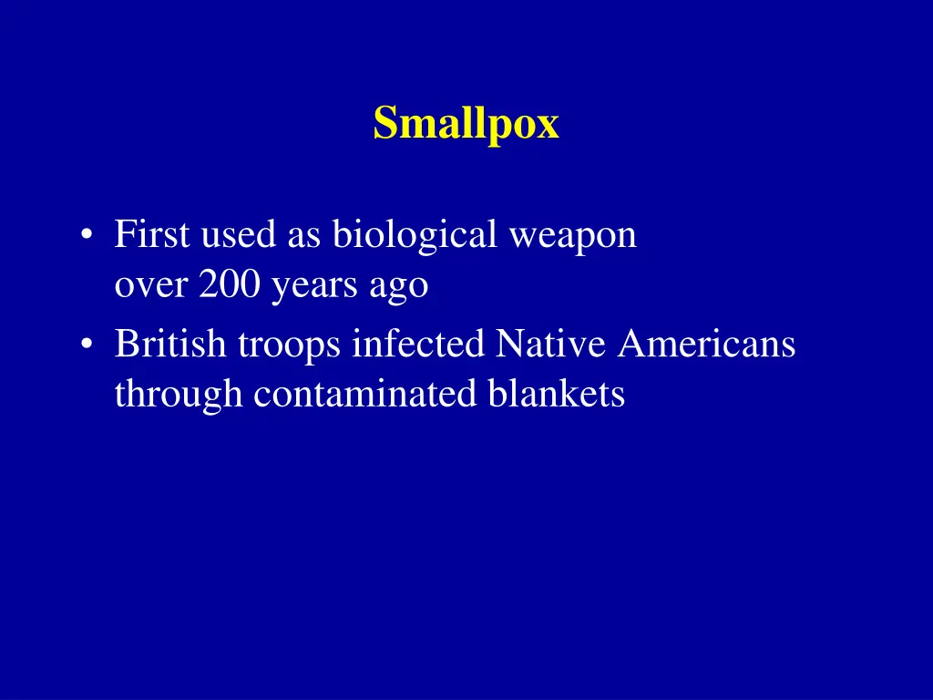 smallpox