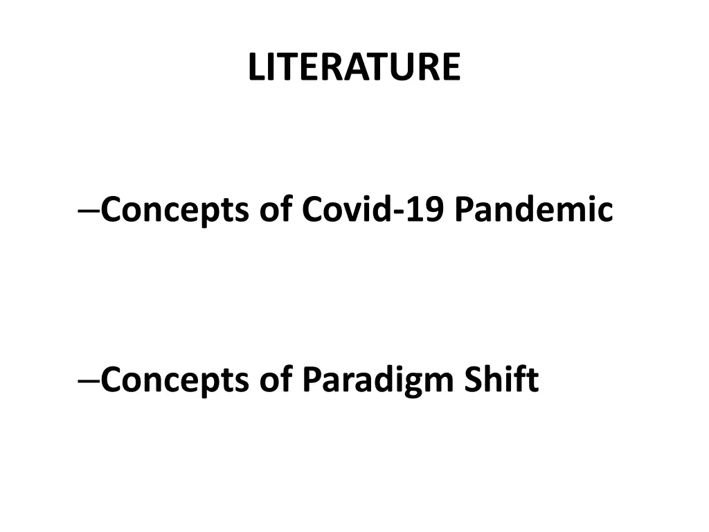 literature