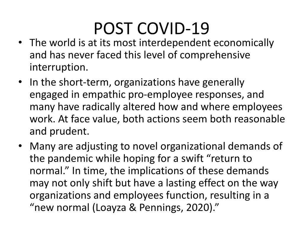 post covid 19