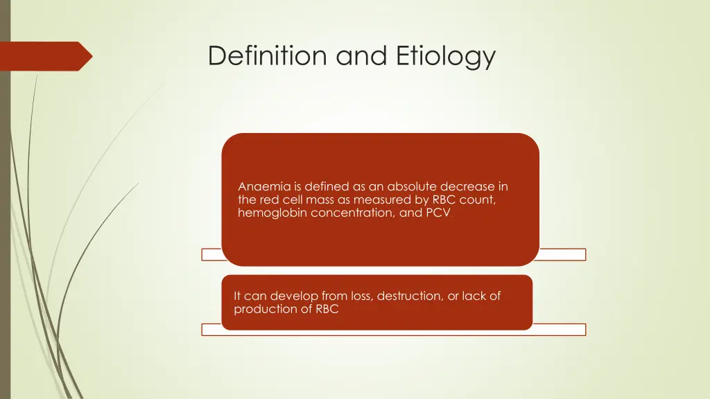 definition and etiology