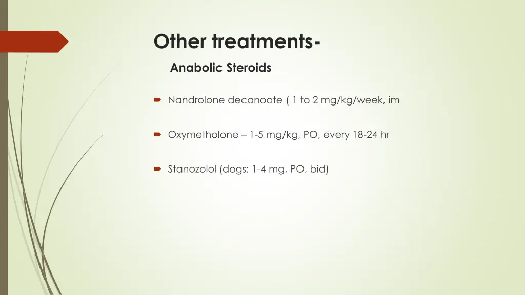 other treatments anabolic steroids