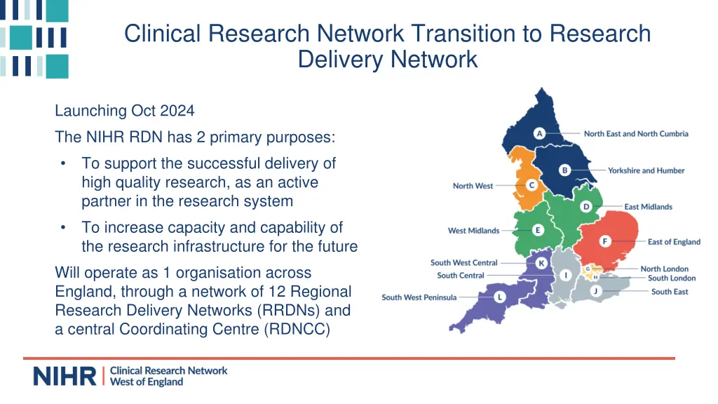 clinical research network transition to research