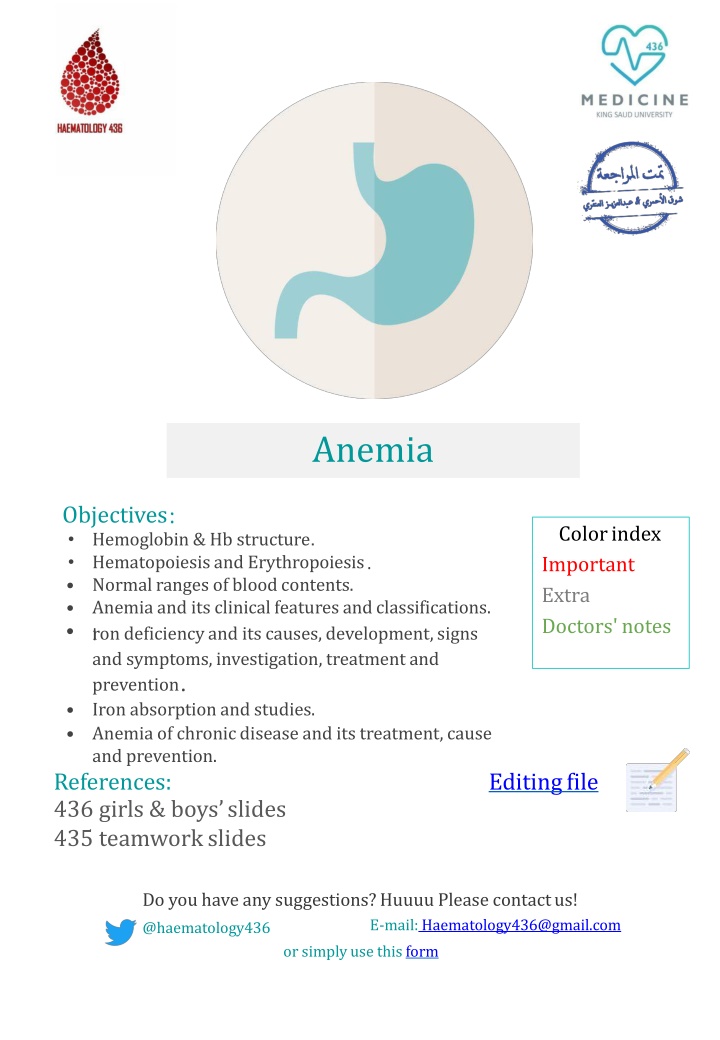 anemia
