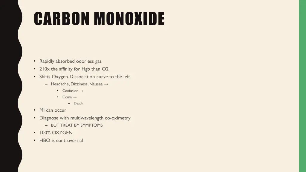 carbon monoxide