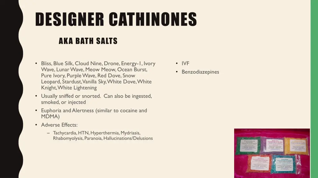designer cathinones