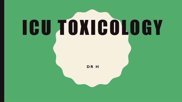 icu toxicology