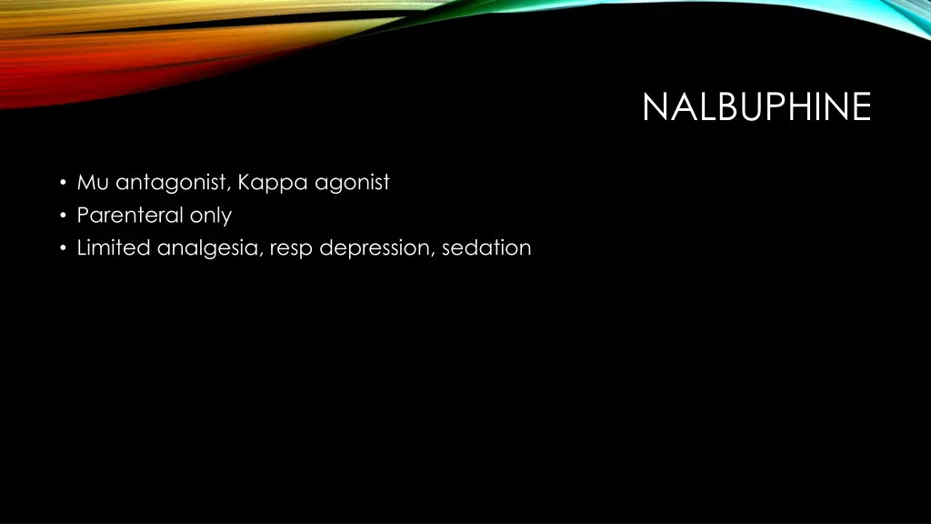 nalbuphine