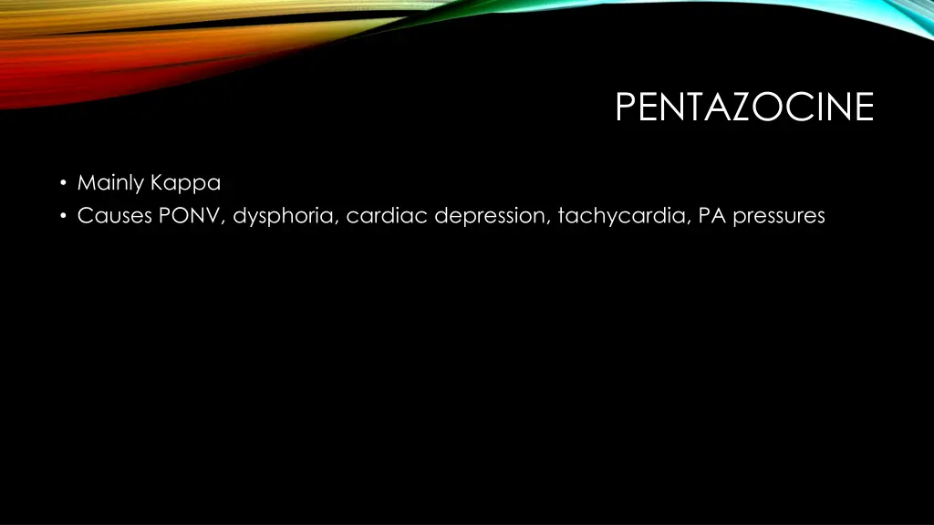 pentazocine
