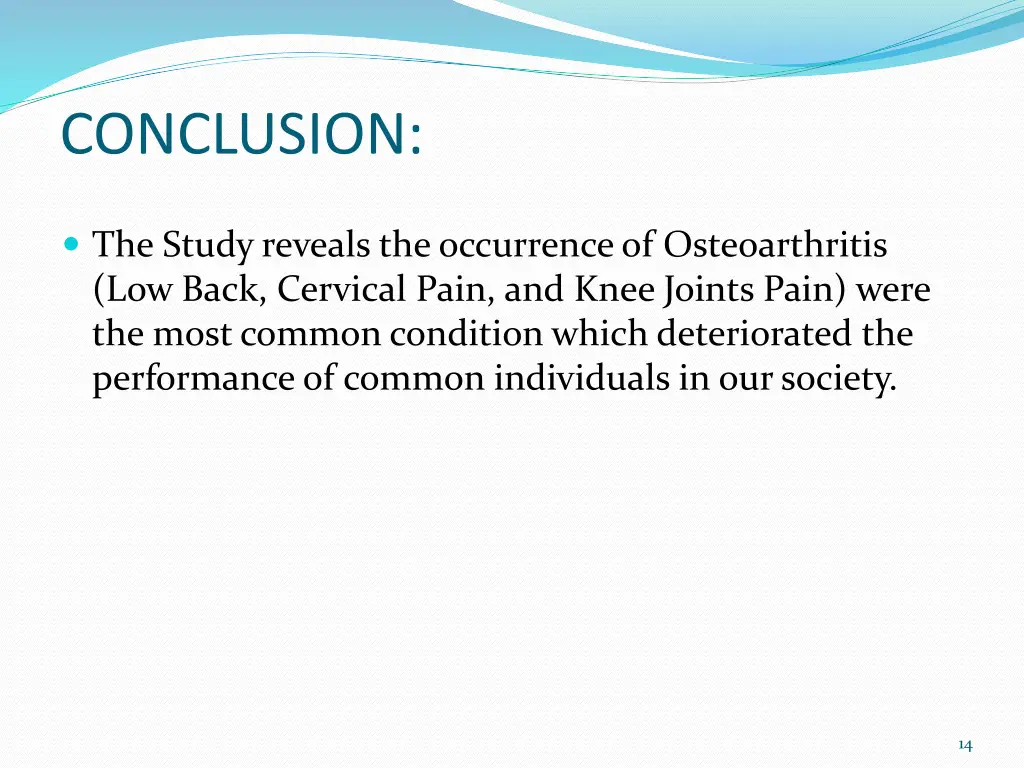 conclusion