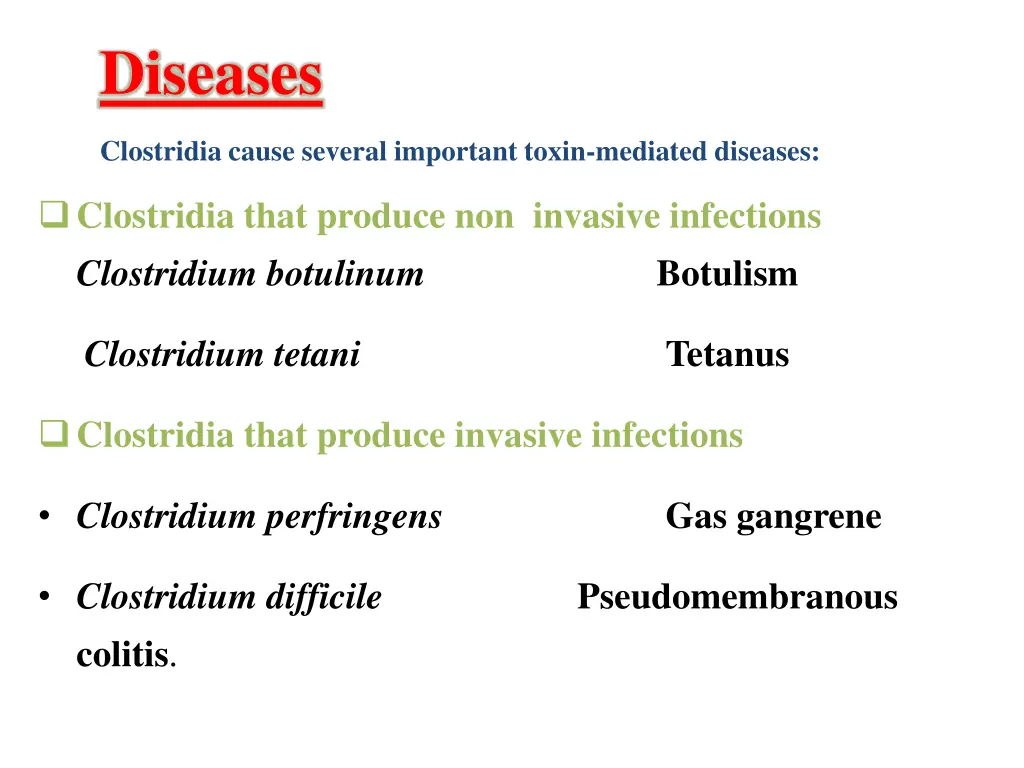 diseases