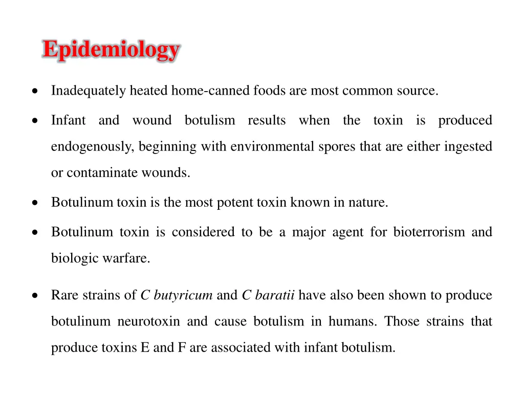 epidemiology