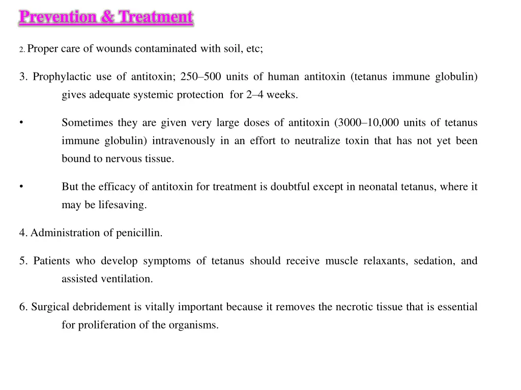 prevention treatment 1