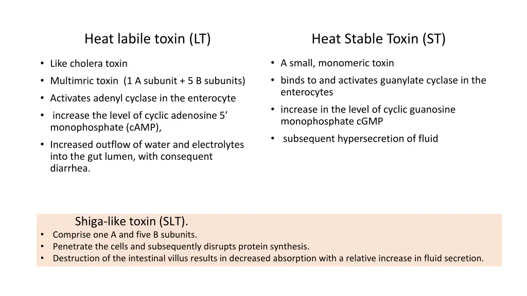 heat labile toxin lt