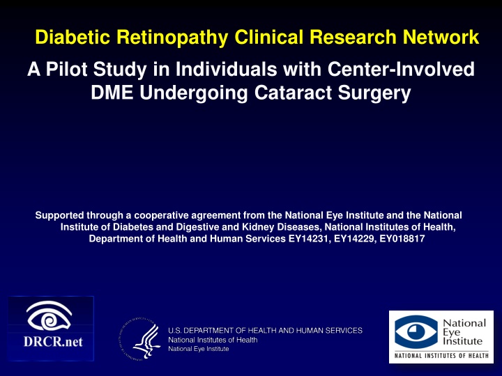 diabetic retinopathy clinical research network