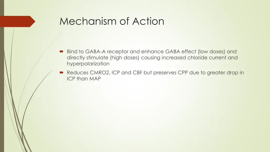 mechanism of action 1