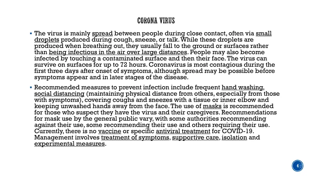 corona virus