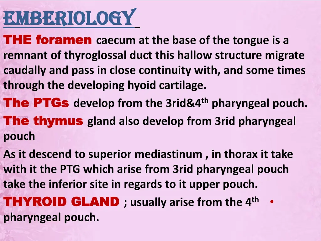 emberiology emberiology the foramen the foramen