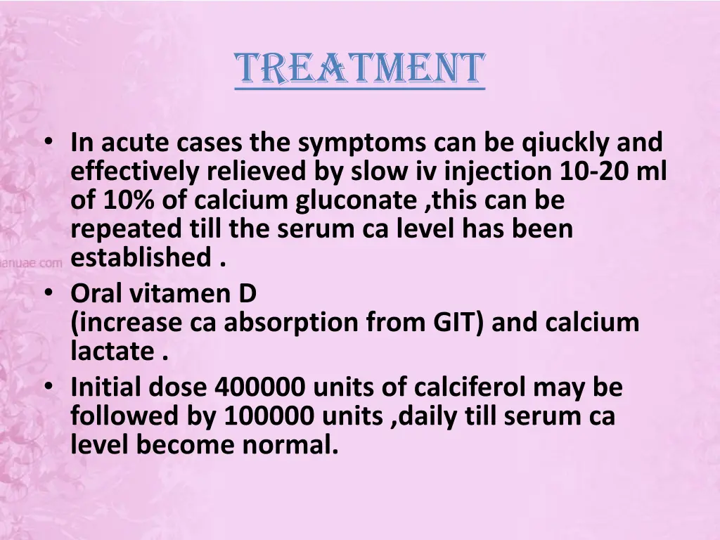 treatment