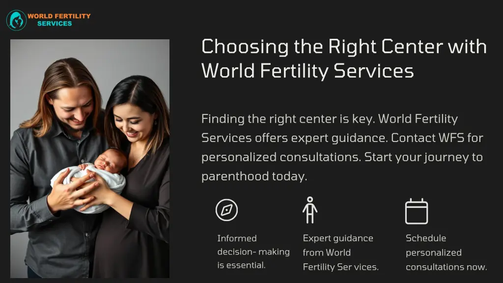 choosing the right center with world fertility