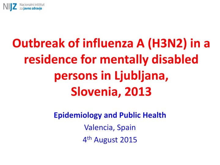 outbreak of influenza a h3n2 in a residence