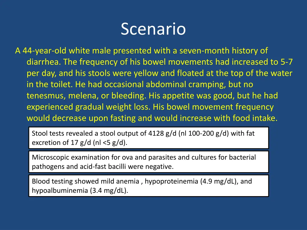 scenario