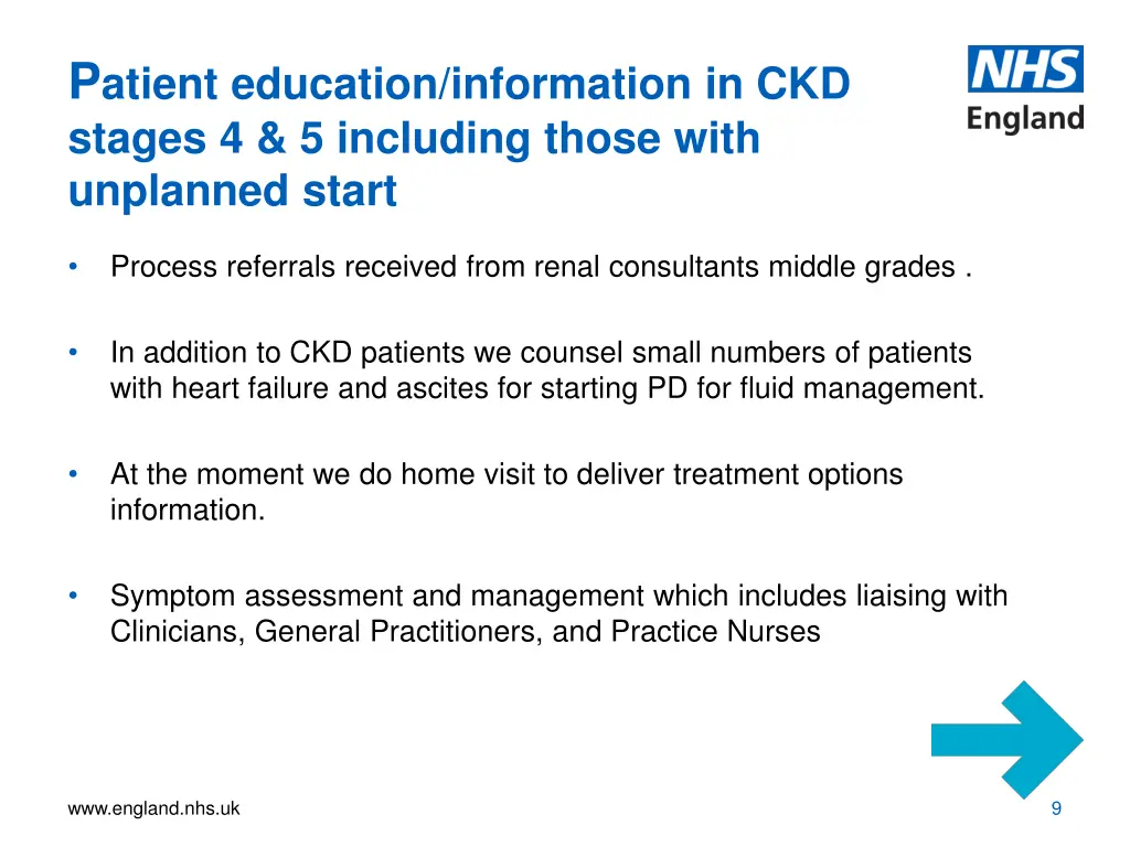 p atient education information in ckd stages