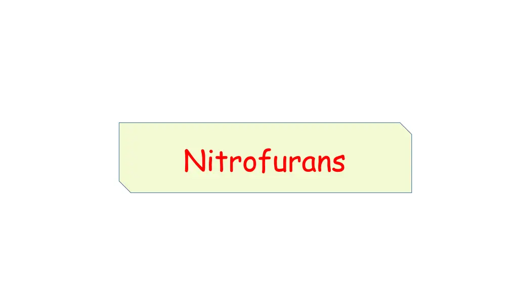 nitrofurans