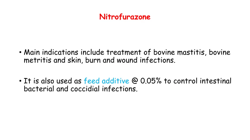 nitrofurazone