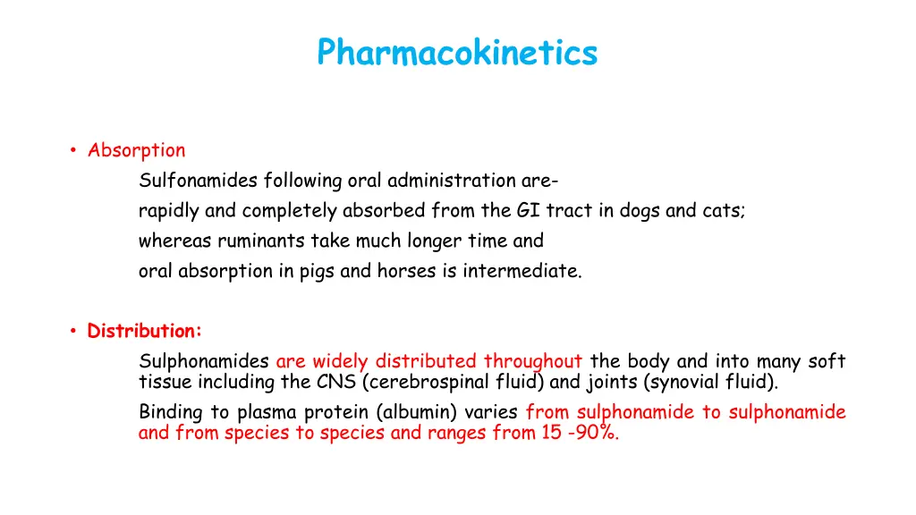 pharmacokinetics