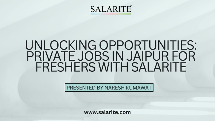 unlocking opportunities private jobs in jaipur