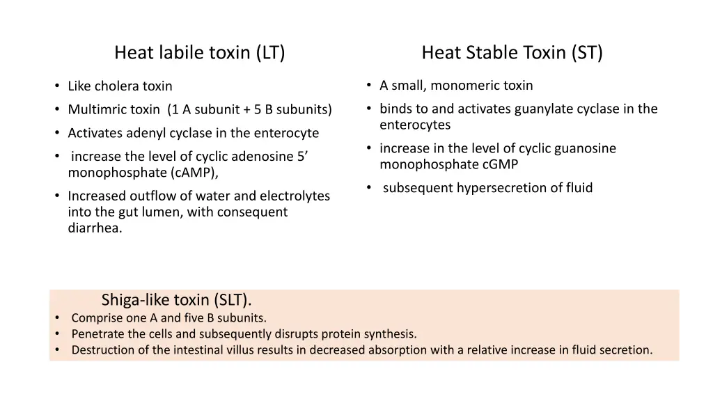 heat labile toxin lt