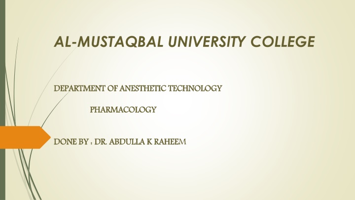al mustaqbal university college