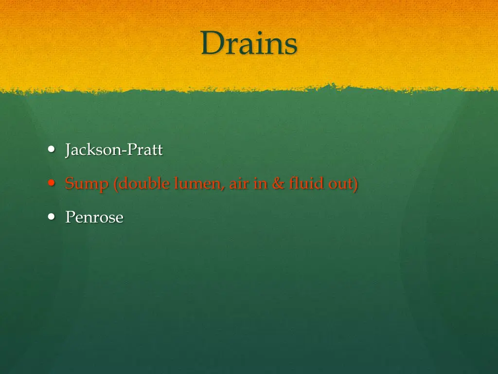 drains 1