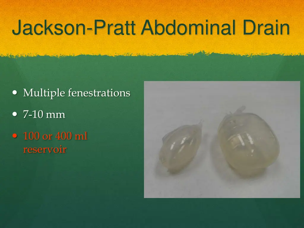 jackson pratt abdominal drain 2