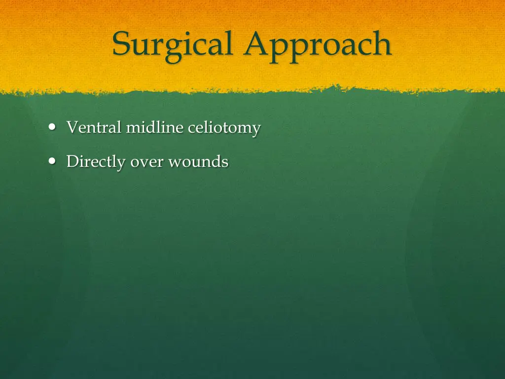 surgical approach