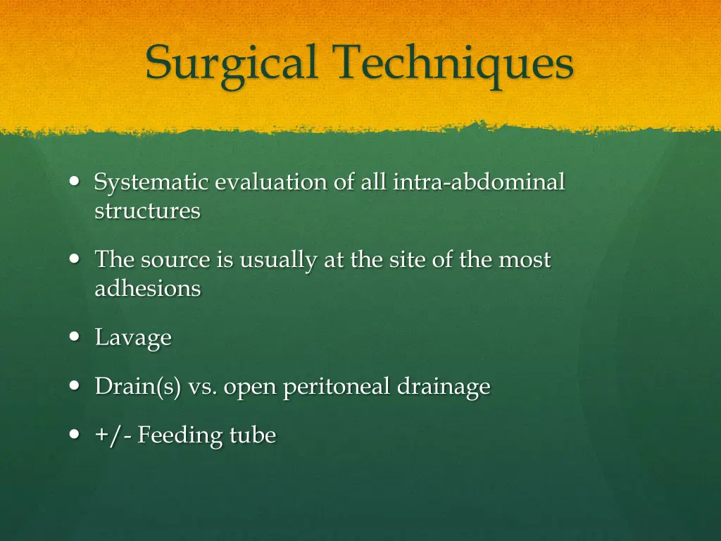 surgical techniques 1
