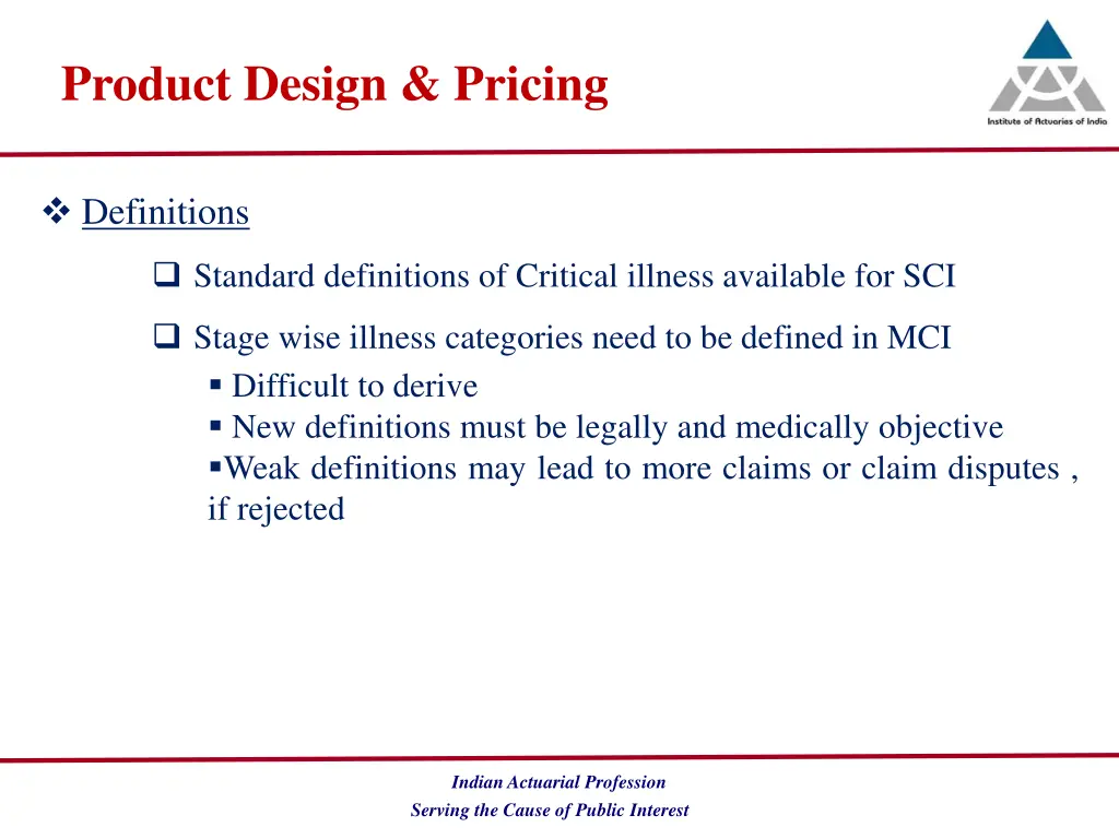 product design pricing
