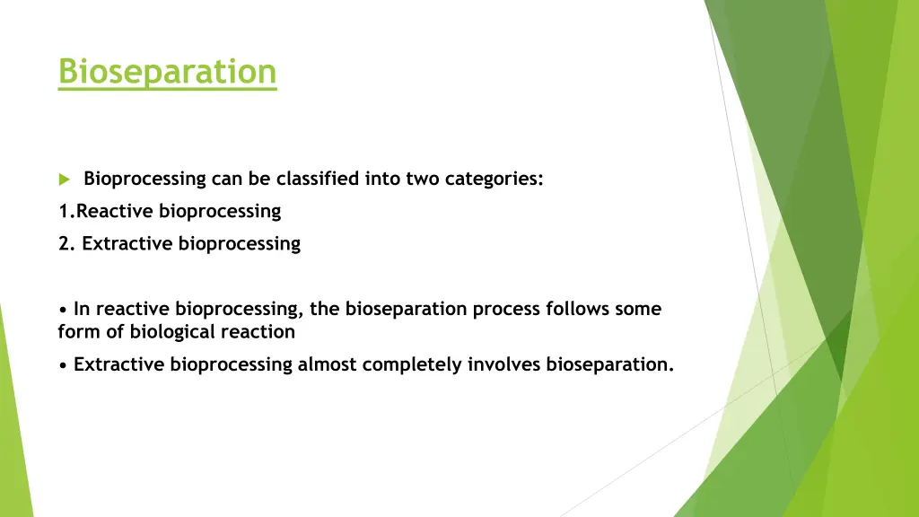 bioseparation 2