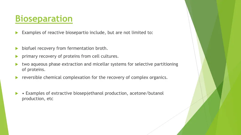 bioseparation 3