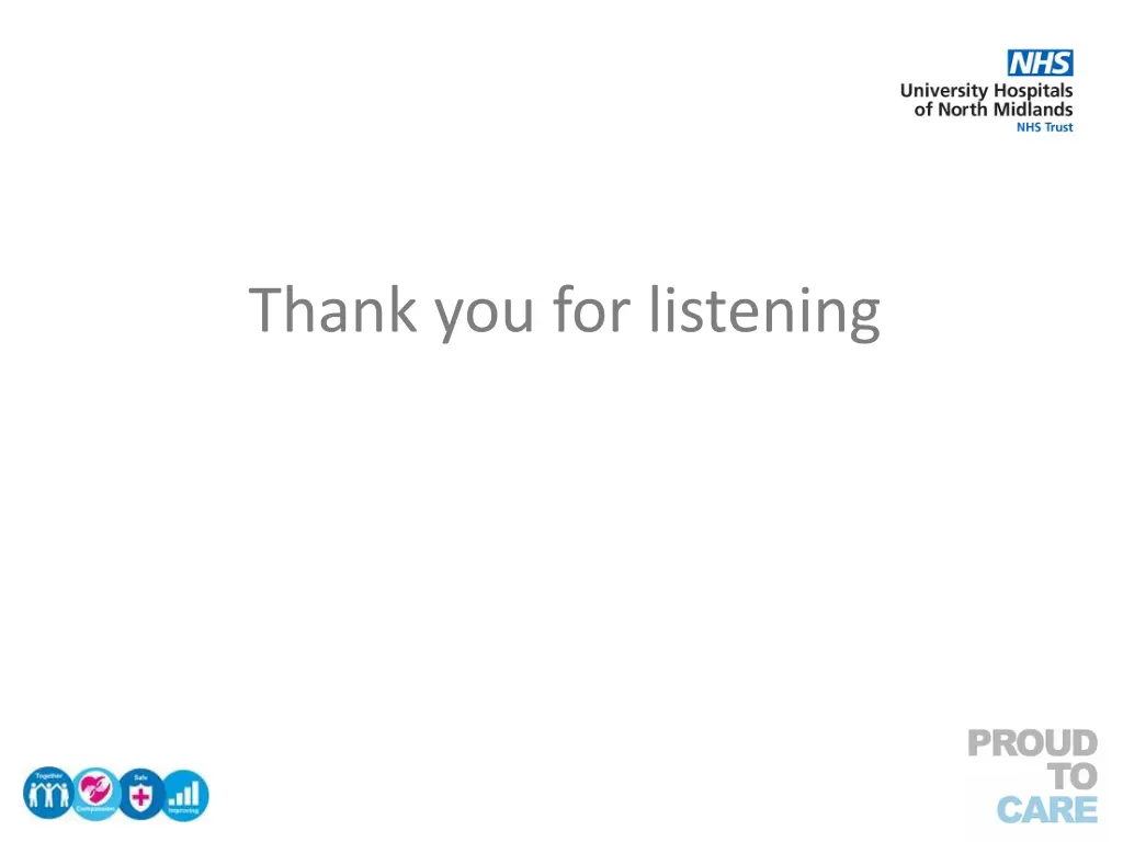 thank you for listening