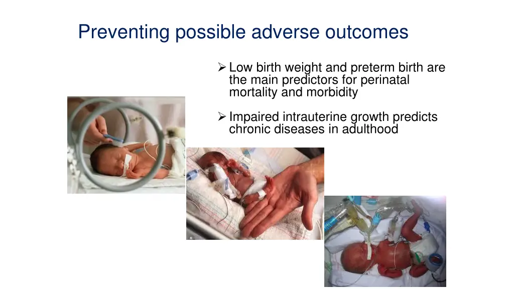 preventing possible adverse outcomes