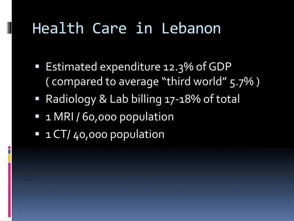 health care in lebanon